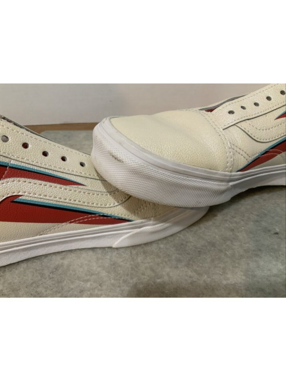 Vans Daid Bowie Old Skool Aladdin Sane Men’s 7.5 Women’s 9 - Picture 15 of 16